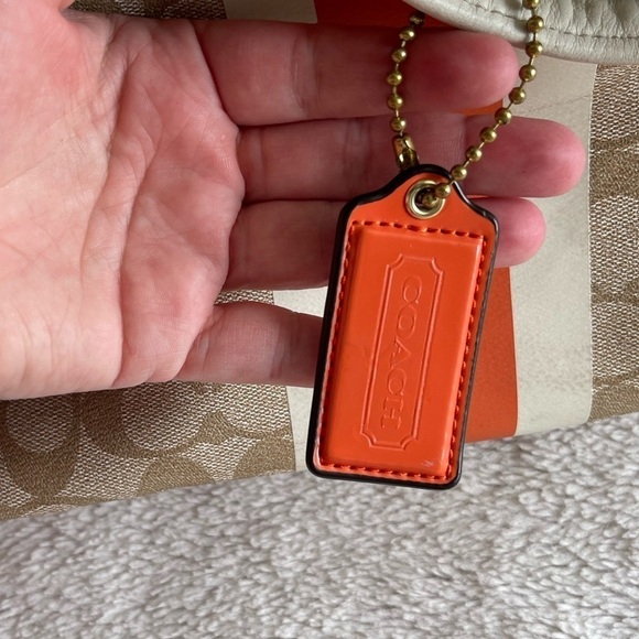 Coach signature stripe large carryall tote - Picture 16 of 16